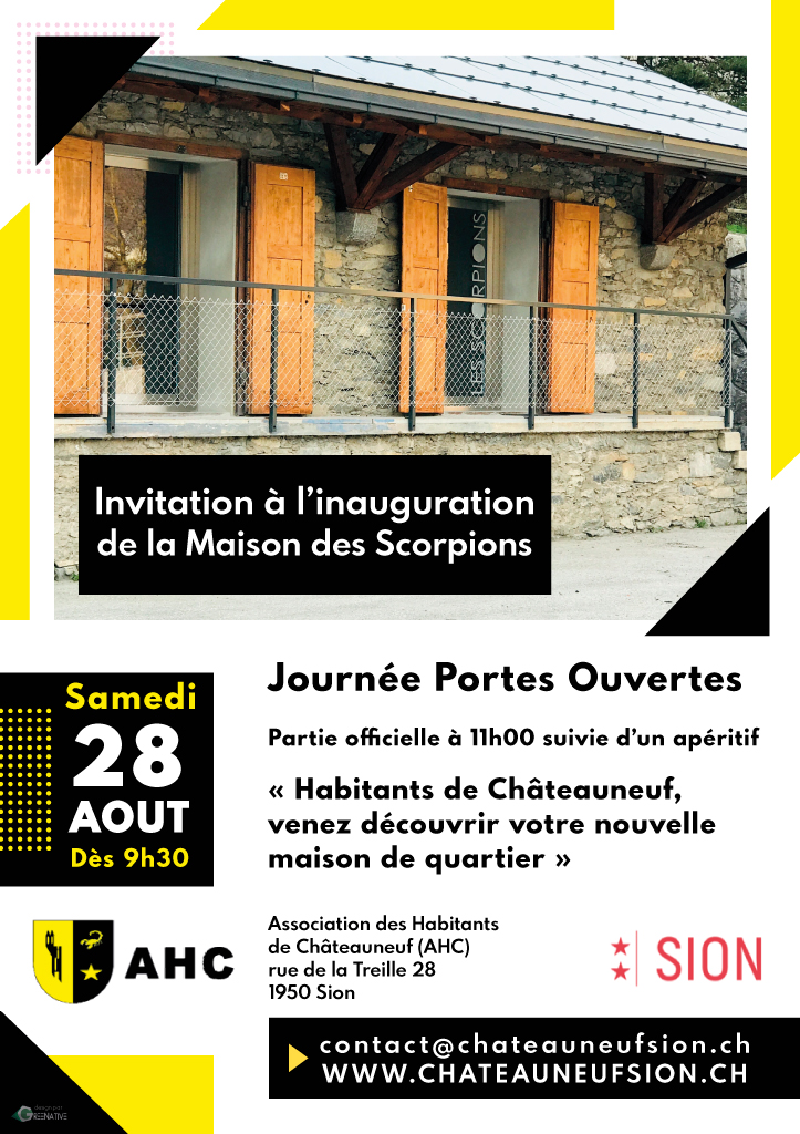 Inauguration Maison des Scorpions